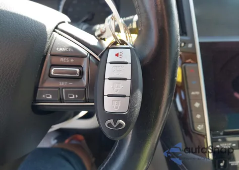 2014 Infiniti Q50 Premium from USA, damaged, VIN JN1BV7AP2EM672661